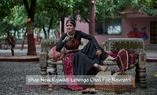 RAJWADI GHAGRA CHOLIS FOR CELEBRATE THIS NAVRATRI -2022