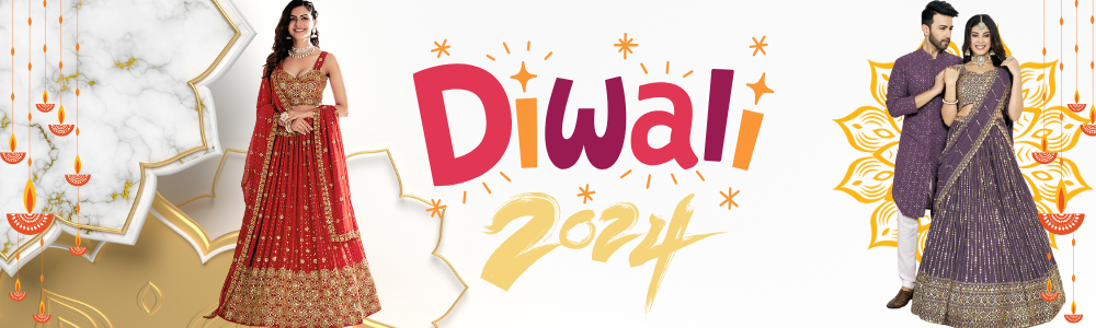 Shopgarb Diwali 2024 Lehenga Collection with Couple Wear Unique Designs