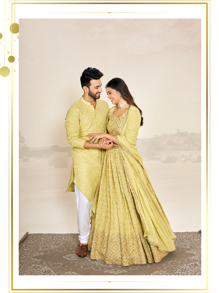 Couple Wear Lehenga Choli