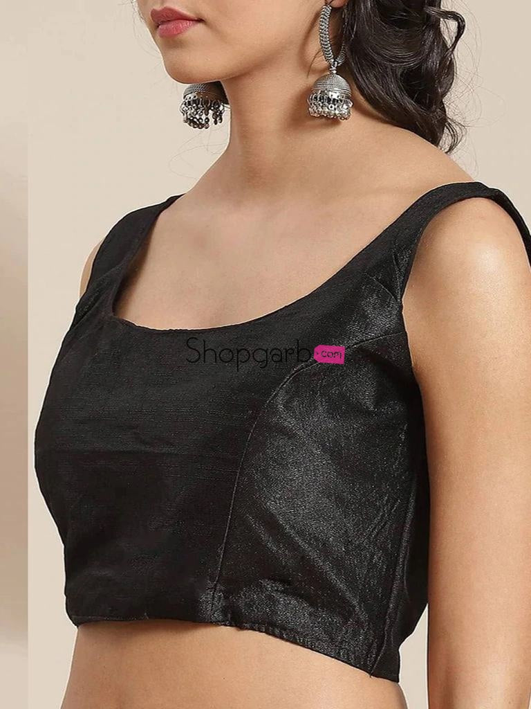 Flamingo Pink Sequence Faux Georgette Saree