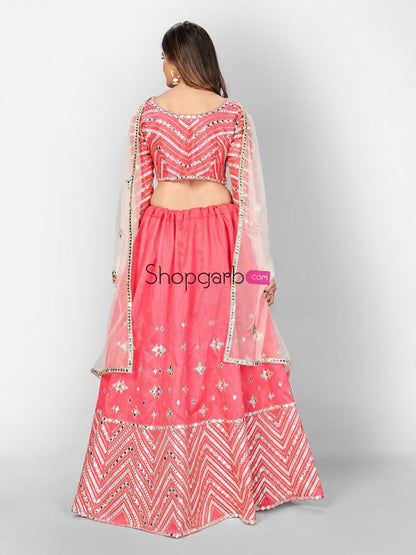 Stylish & New Update Color Neon Pink Soft Art Silk Party Wear